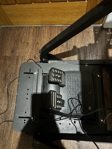 Racing wheel stand - wheel, with