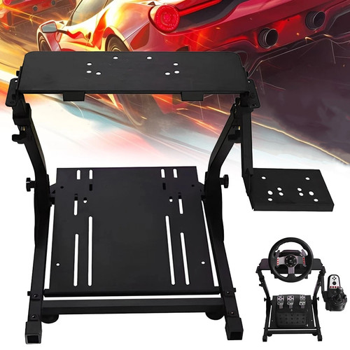 Racing steering wheel stand - steering,