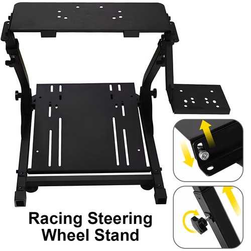 Racing steering wheel stand - wheel,