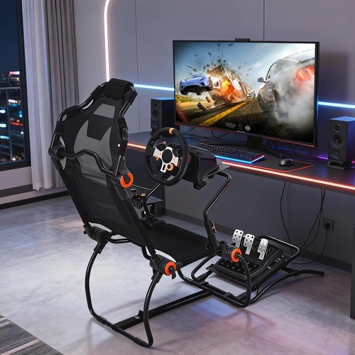 Racing wheel stand - wheel, foldable
